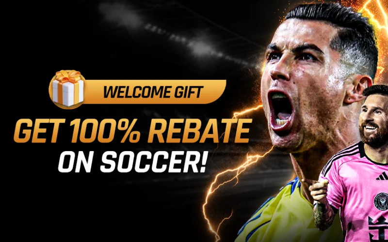 Enjoy a 100% Rebate Bonus on Soccer matches at JeetBuzz.