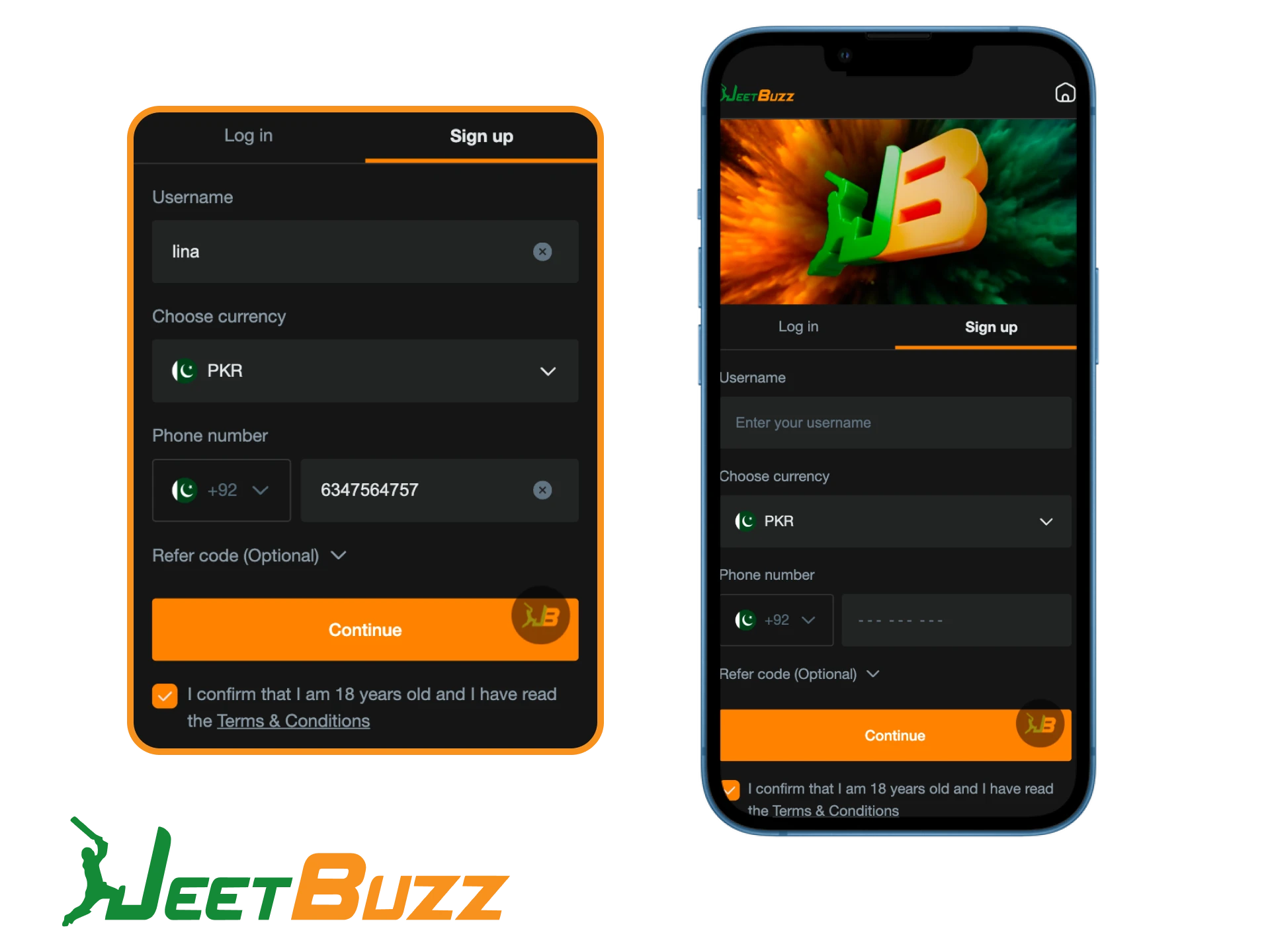 Register via the JeetBuzz App and start your betting journey today.