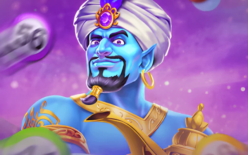 Grant your wishes in the Magic Lamp Bingo game at JeetBuzz.