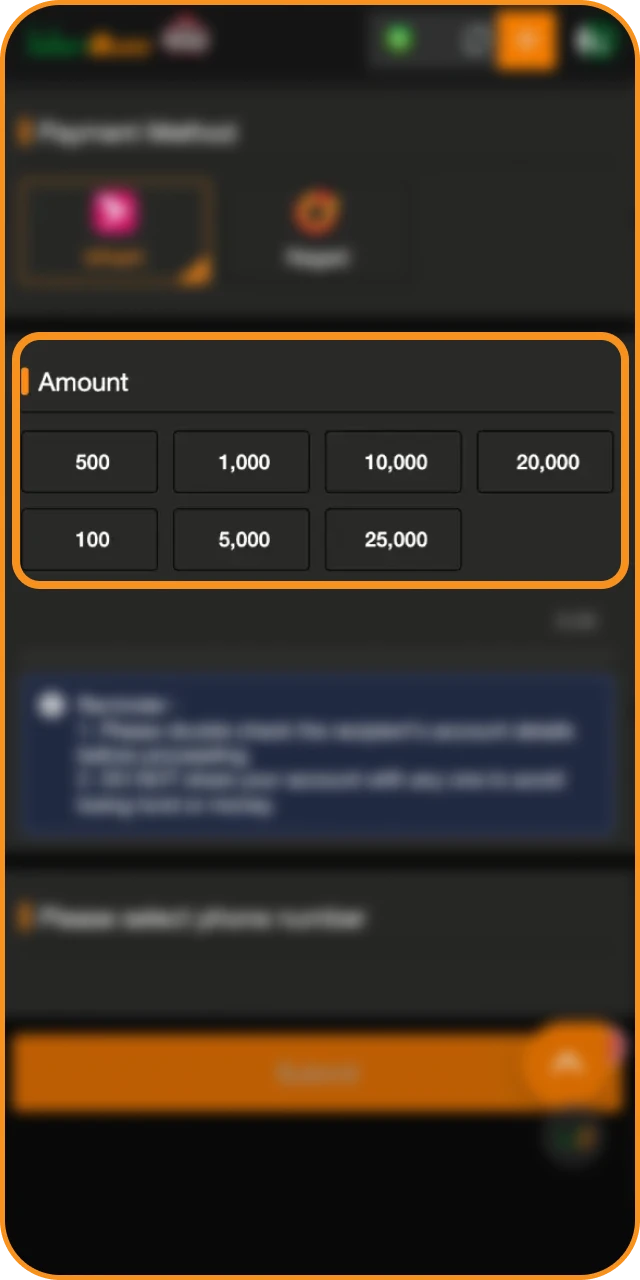 Enter details and confirm your JeetBuzz withdrawal request in Pakistan.